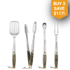 Grillaholics Premium Grill Tool Set (x3)